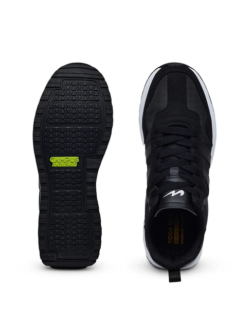 HINGE Black Men's Sneakers